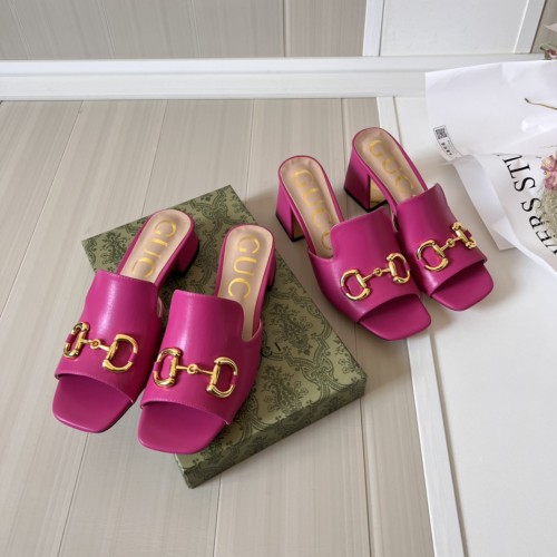Women heel slipper shoes,heel 2.5cm or 7cm, size 34-42, SS50-1575-1576