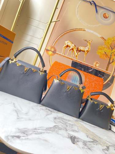 leather bag, AAAAA, no box,size:21*14*8cm/27*18*9cm/31*21*11cm,B110-75-77