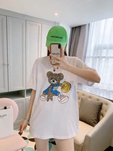 Fashion cotton T shirt for men and women, CL25-613-614