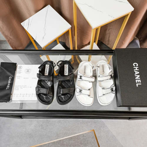 Flat leather sandals slippers , size 35-41 ,with box, SS60-1460-1461
