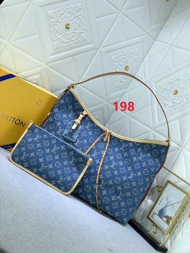 M46855 Canvas leather  bag ,5A,size 39x30x15cm, no box, B110-198