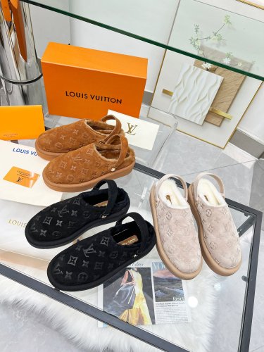 Women flat fur shoes,size 35-41，SS88-735-737