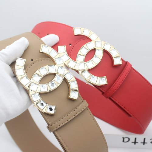 Ladies' belt width 6.8cm, length 105cm, no box, BLT19.9-123-128