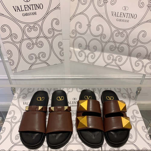 Flat leather sandals slippers , size 34-41 ,with box, SS60-1491-1492