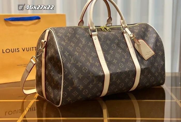 Split leather bag ,3A, size 46x27x22cm, 27x13x15cm, 19x10cm, 4 pieces for set, no box, B75-2836