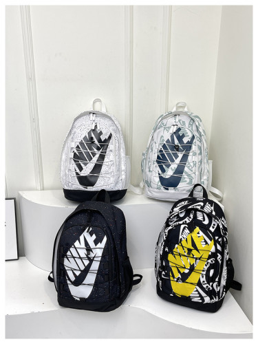 Nylon backpack school bag ,  no box, size 44x32x18cm , B20-269-272