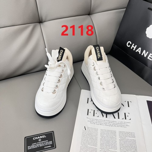 Women's flat sneaker shoes,size 35-40, SS70-2118-2119