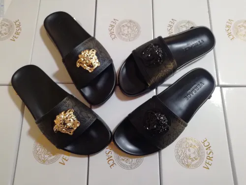 Flat leather sandals slippers , size 35-46, SS60-1853-1854