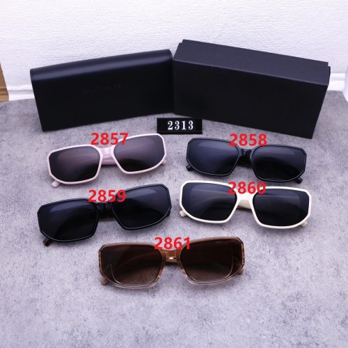 Blue light blocking sunglasses with the box and case ,G25-2857-2861