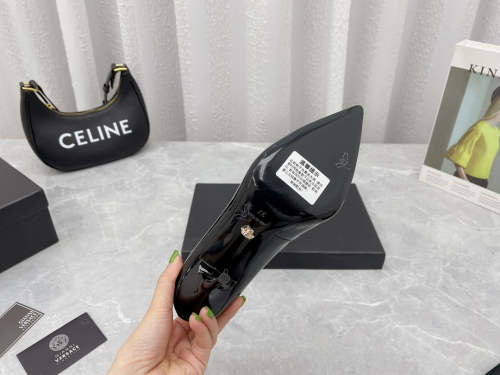women heel shoes, heel 6.5cm, size 34-41, with box, SS60-1416