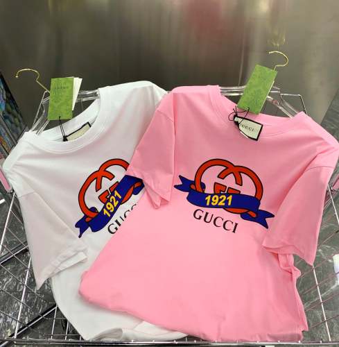 Fashion cotton T shirt for men and women, CL25-987-988