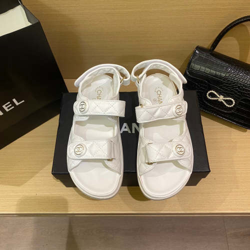 Flat leather sandals slippers , size 34-40 ,with box, SS60-1463