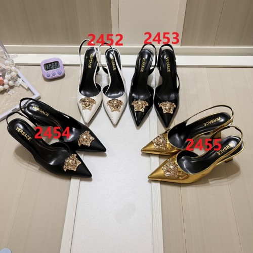Women heel shoes, heel 7cm,size 34-42, SS60-2452-2455