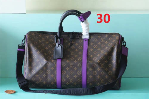 Leather keepall bag ,AAAAA ,size 50x29*22cm ,no box, B130-30