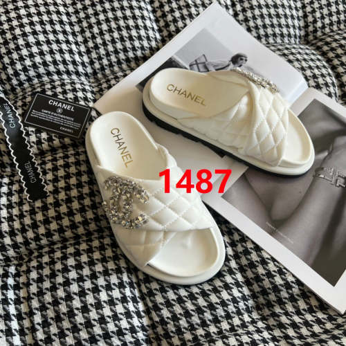 Women  flat splipper shoes, size 35-41, SS50-1487