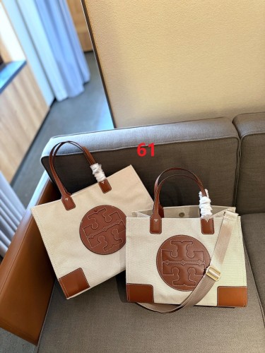 Canvas Split leather bag ,3A ,size 34x25cm/41x32cm,no box,  B75-61-62