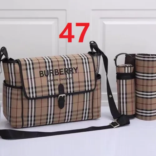 Canvas and split leather baby diaper bag + nursing bottle bag+ cushion, AAA, no box,diaper bag size  45x30x13cm,B98-47