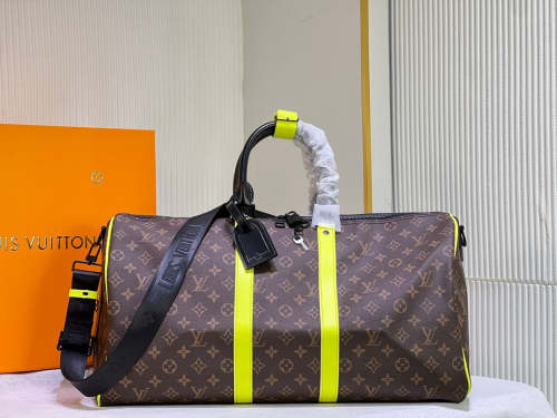 Keepall Leather  bag ,5A , size 50x29x23cm ,no box,  B110-138