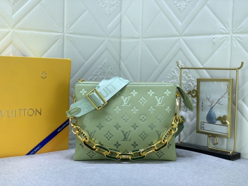 M57913 Canvas leather  bag ,5A,size 26x20x12cm, no box, B110-210