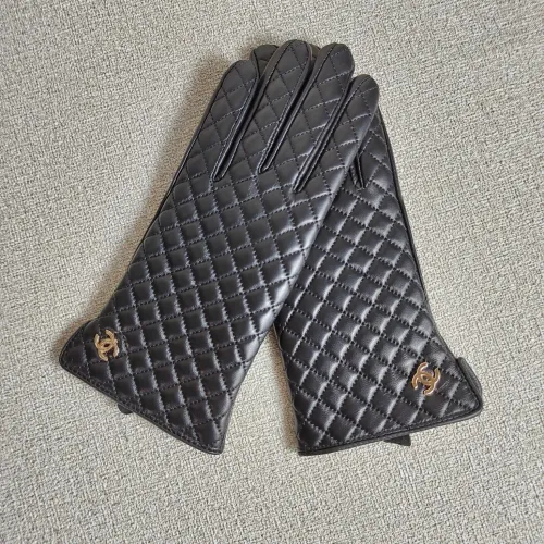 Women's fur leather gloves, GLS30-22