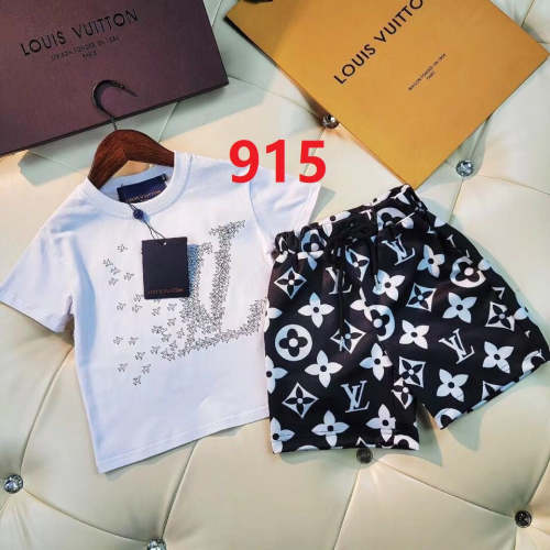 T-shirt + Shorts suit Kids set clothes, no box, CL25-915