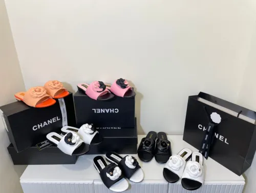 Flat leather sandals slippers , size 35-41 ,with box, SS50-998-1003