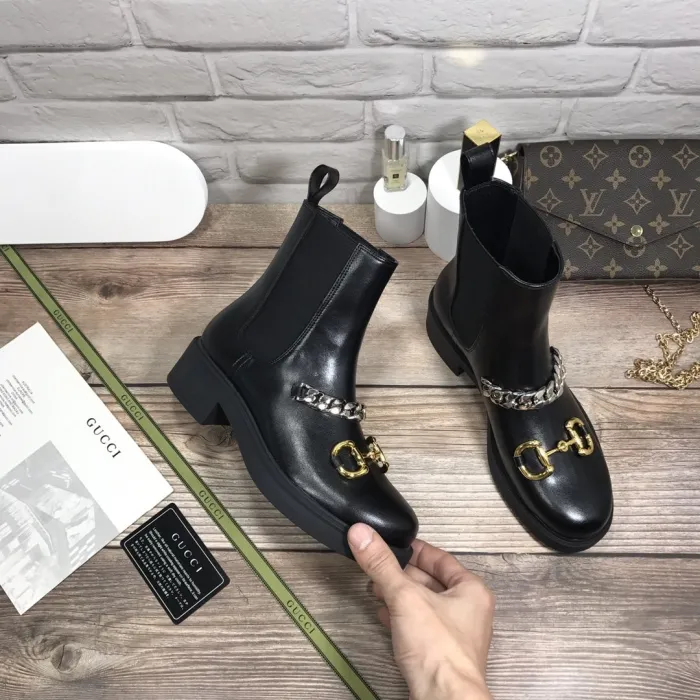 women leather boots shoes, size 35-40, with box,SS80-298