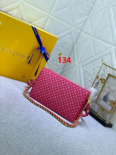 Split Leather  bag ,5A , size 21.5x12.5x5cm ,no box,  B110-134