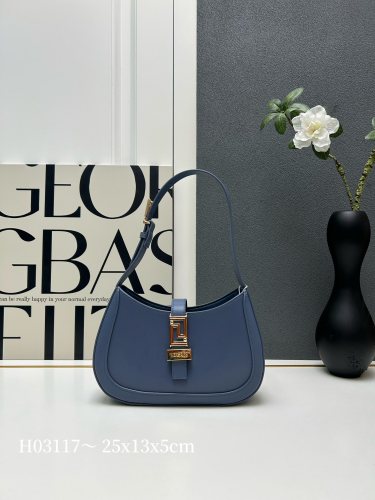H03117 Canvas leather  bag ,5A,size 25x13x5cm, no box, B110-239