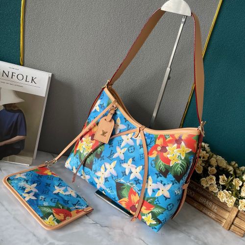 M46203  CarryAll  Canvas leather  bag ,5A,size 29x24x12cm, no box, B110-247