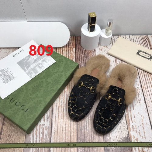 flat fur shoes, size 35-44, with box, SS70-809