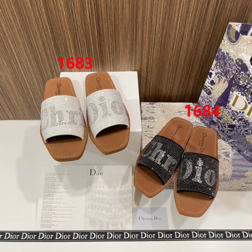 Flat leather sandals slippers , size 35-41 ,SS60-1683-1684