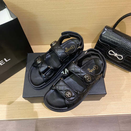 Flat leather sandals slippers , size 34-40 ,with box, SS60-1464