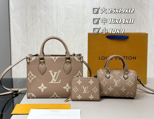 Split leather bag a set,3A ,no box,  B75-92