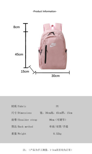 Oxford backpack school bag ,  no box, size 45x30x15cm , B17-402-405