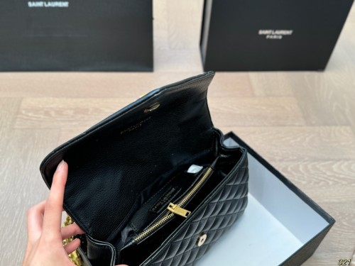 Split leather bag ,3A , size 25x17cm ,no box,  B68-22