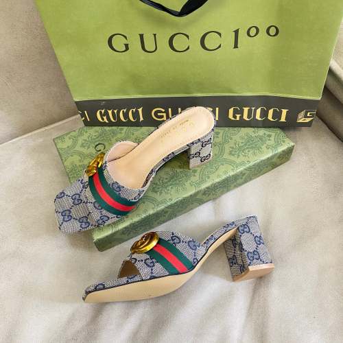 Women's heel slippers shoes , heel 6cm,size 35-40 ,SS50-1214