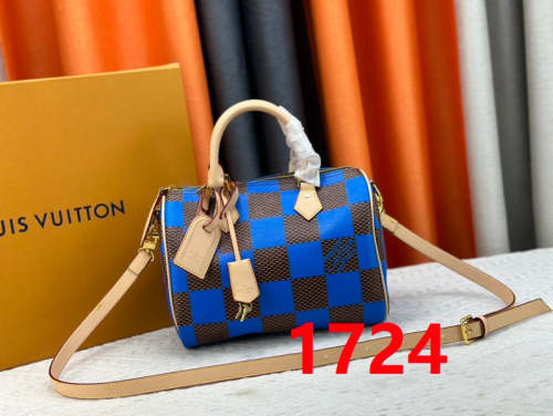 M40584  Speedy canvas leather  bag ,5A,size 25x15x15cm, no box, B88-1724-1728
