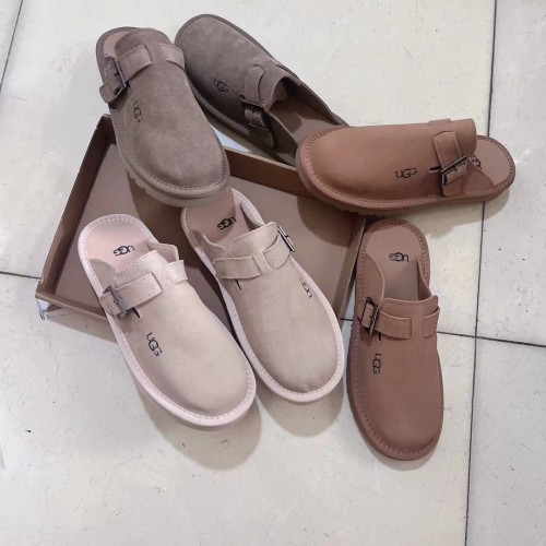 Men and Women split leather slippers, size 35-43, SS50-1734-1736