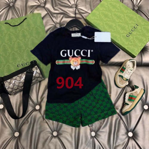 T-shirt + shorts  suit Kids set clothes, no box,CL25-904-905
