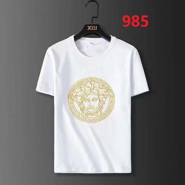 Fashion cotton T shirt for men and women, CL25-984-985