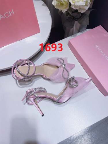 Women Lace bow heeled sandals shoes, heel 10cm, size 34-42, SS70-1693