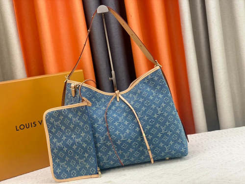 M46855 canvas leather  bag ,5A,size 39x30x15cm, no box, B110-175