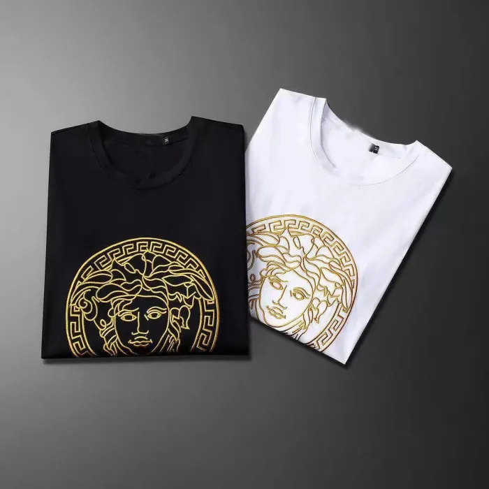 Fashion cotton T shirt for men and women, CL25-984-985