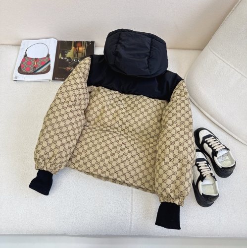 Hooded down jacket clothes，CL110-10