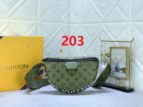 Canvas leather  bag ,5A,size 24.5X16X4.5cm, no box, B110-203