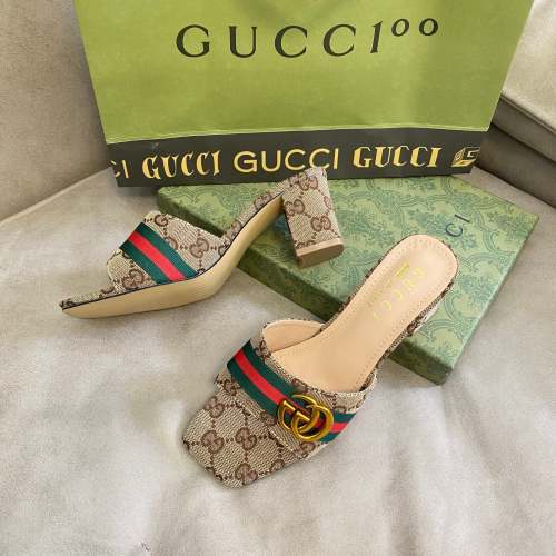 Women's heel slippers shoes , heel 6cm,size 35-40 ,SS50-1213