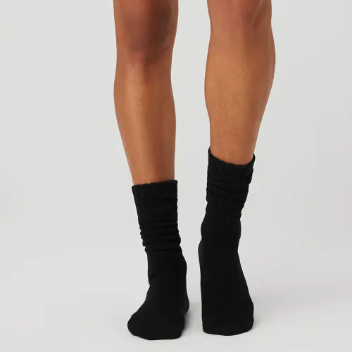 Cotton sport socks: black + white, 2 pairs.free size,CL10-33