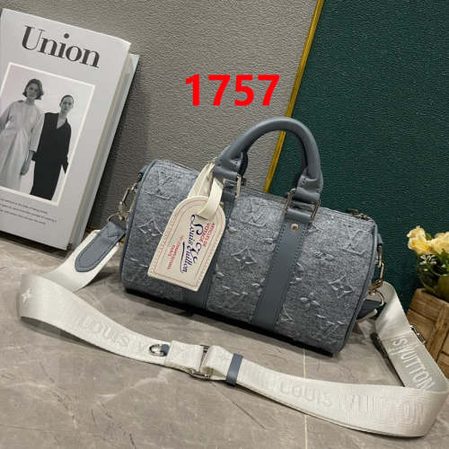 M22762,canvas+ leather bag ,5A , size 25x15x11cm ,no box,  B88-1757