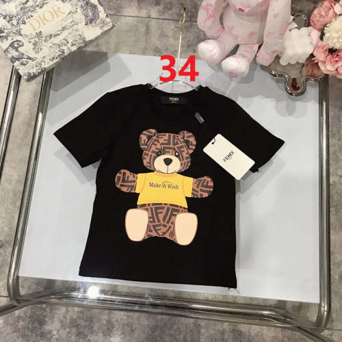 Kids fashion t-shirt clothes, CL15.5-34-35